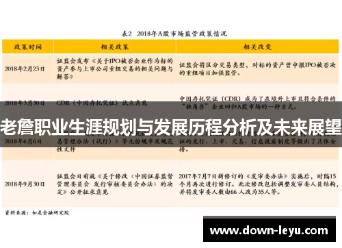 老詹职业生涯规划与发展历程分析及未来展望