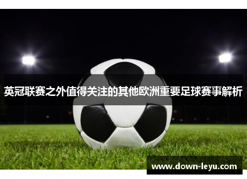 英冠联赛之外值得关注的其他欧洲重要足球赛事解析