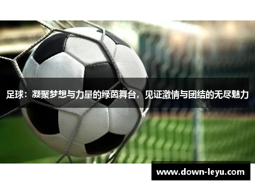 足球：凝聚梦想与力量的绿茵舞台，见证激情与团结的无尽魅力